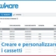 creare e personalizzare i cassetti