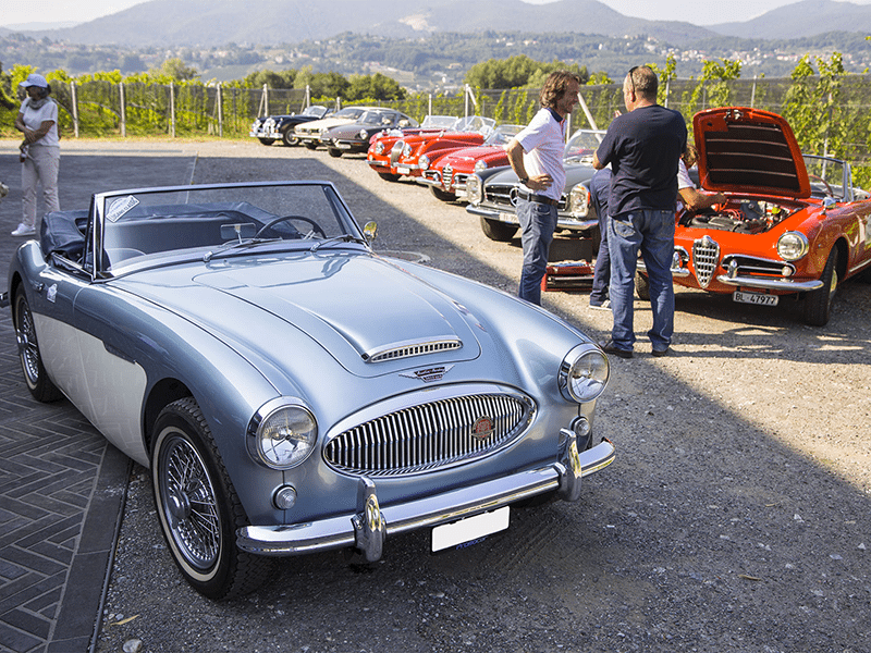 Auto d’epoca e 3D al Gottardo Classic