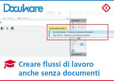 Copertina flussi di lavoro con DocuWare