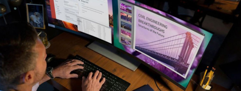 HP S430c 43.4” Monitor Curved Ultrawide